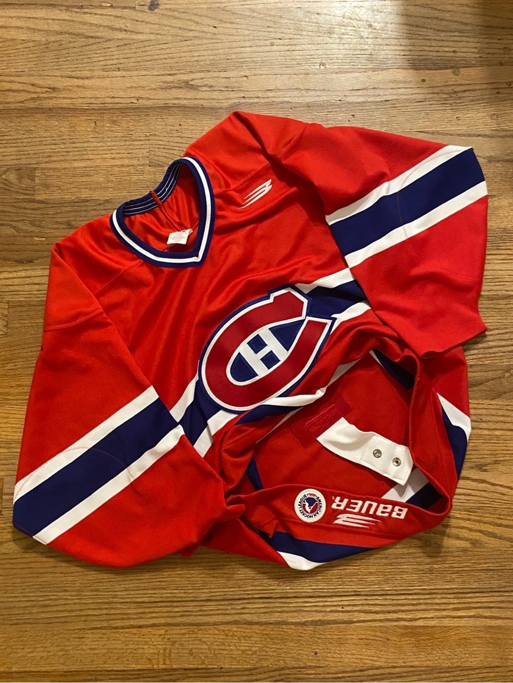 Vintage Fredericton Canadiens hockey jersey